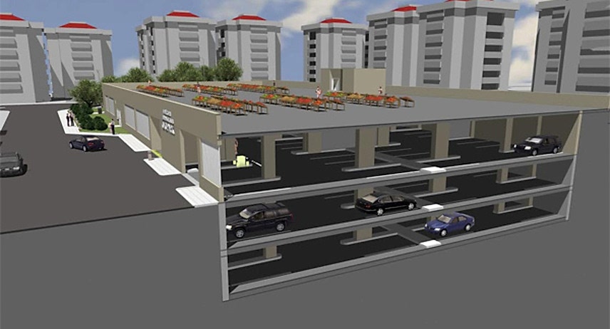 Demirkapı Mahallesi Katlı Otopark ve Pazar Yeri